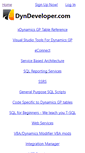 Mobile Screenshot of dyndeveloper.com